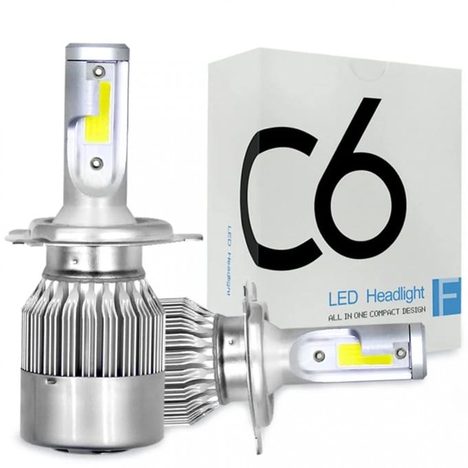 2X Phares de voiture Led C6 CG