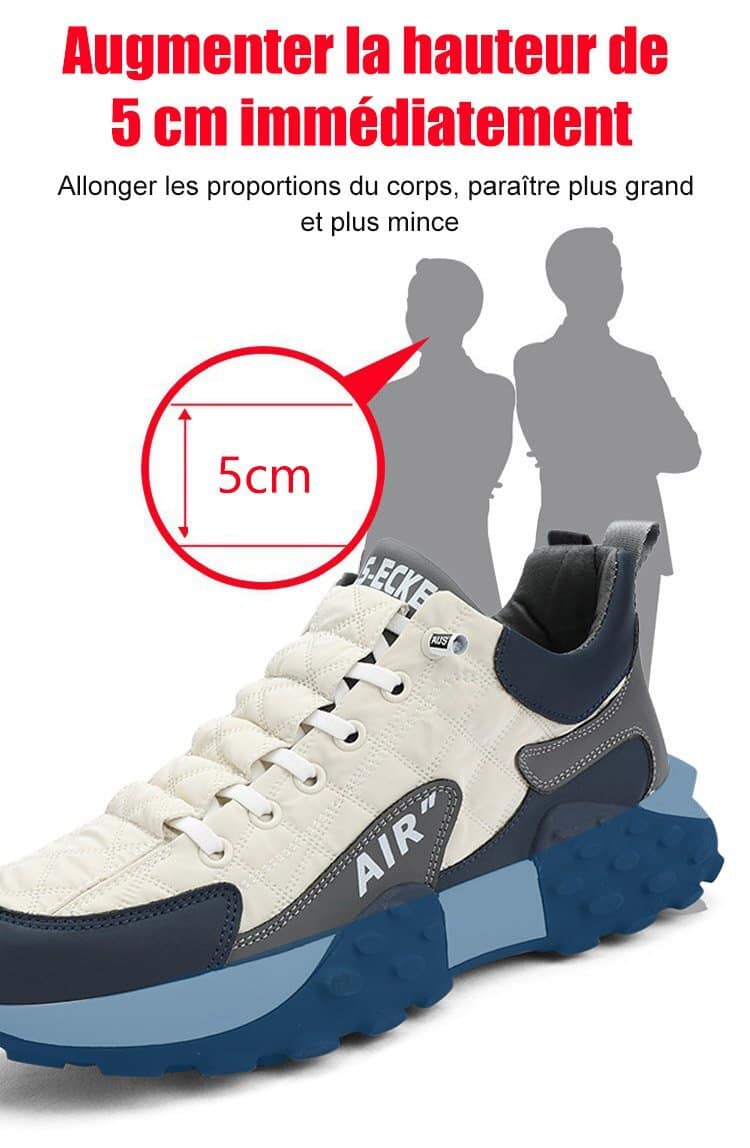 chaussure antidérapante surélevées