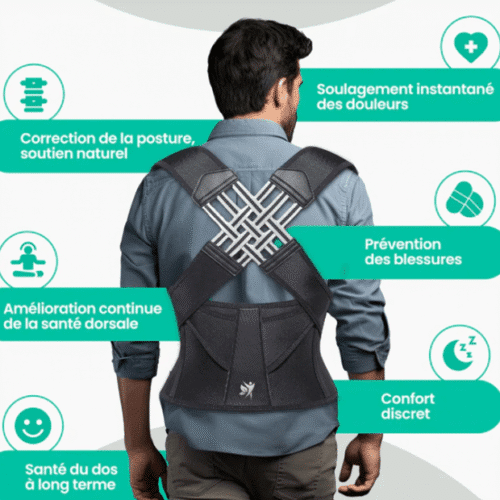 SÉBIOL I Améliore la posture et apaise les douleurs dorsales