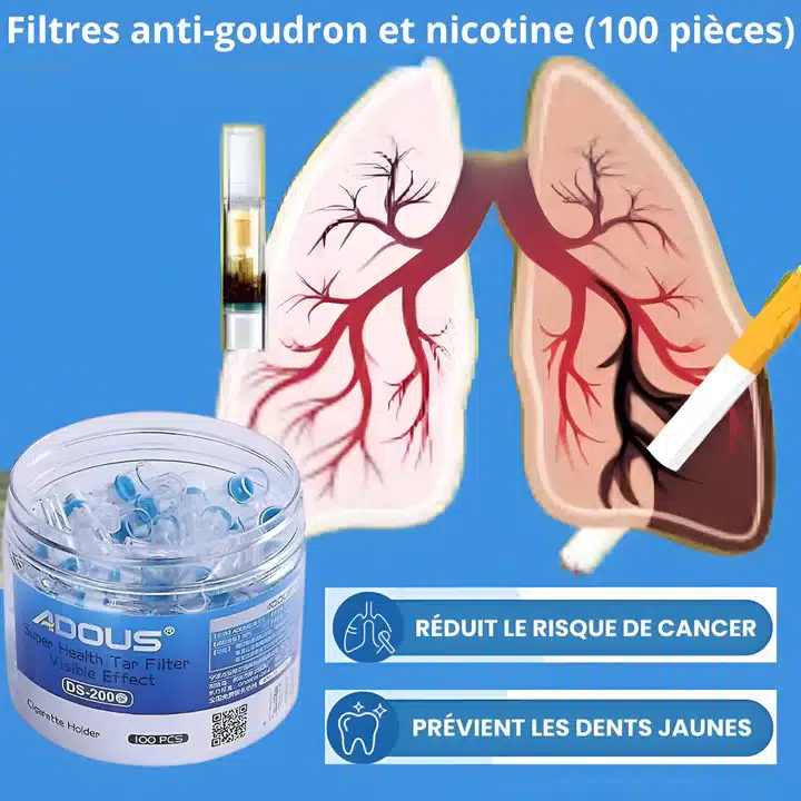 kUU3YGctSDlWgbkf8Hu2YVOFkqAfO43AnMkP0sLn Filtres anti-goudron et nicotine (100 pièces 1/3)