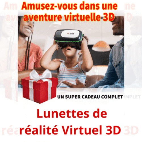LE VR BOXLunettes de réalité Virtuel 3D